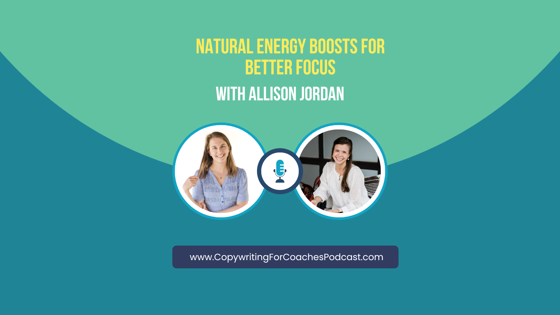 Allison Jordan sharing tips for natural energy boosts and better focus through gut health